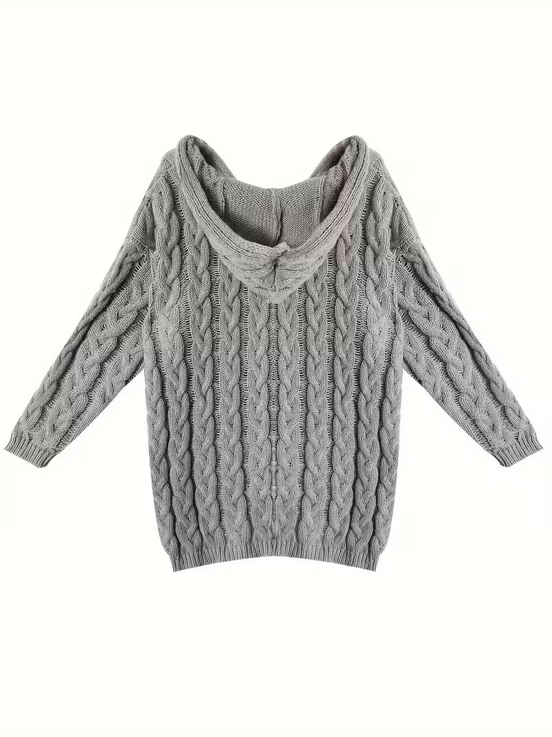 Mariah - Casual Long Sleeve Knitted Sweater