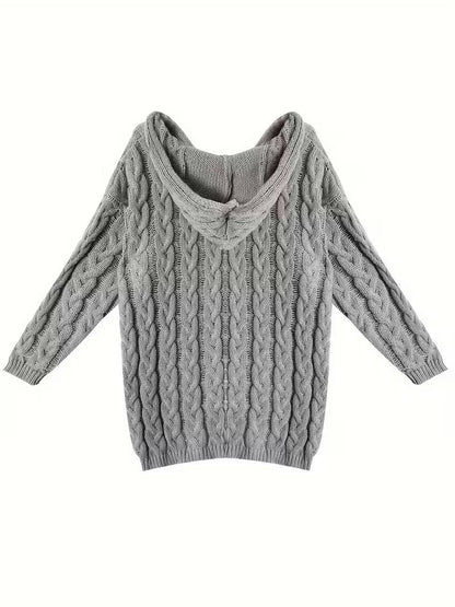 Mariah - Casual Long Sleeve Knitted Sweater