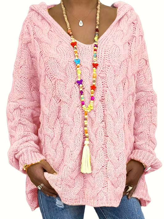 Mariah - Casual Long Sleeve Knitted Sweater